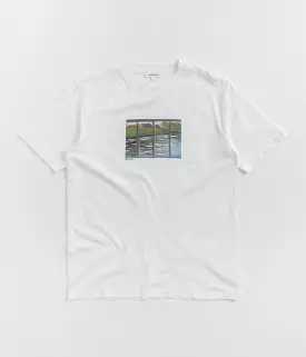 Norse Projects Johannes Organic Canal Print T-Shirt - White