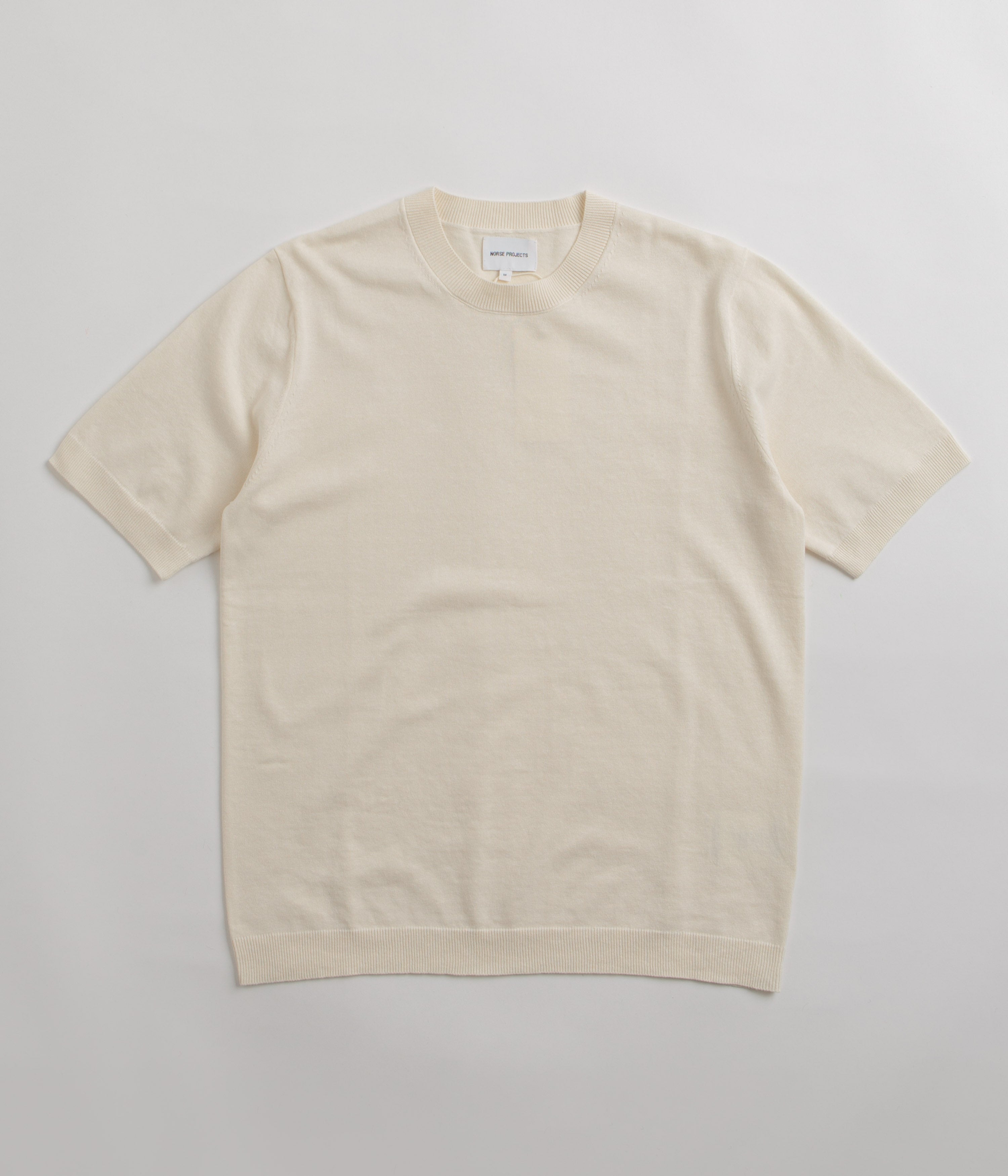 Norse Projects Rhys Cotton Linen T-Shirt - Kit White