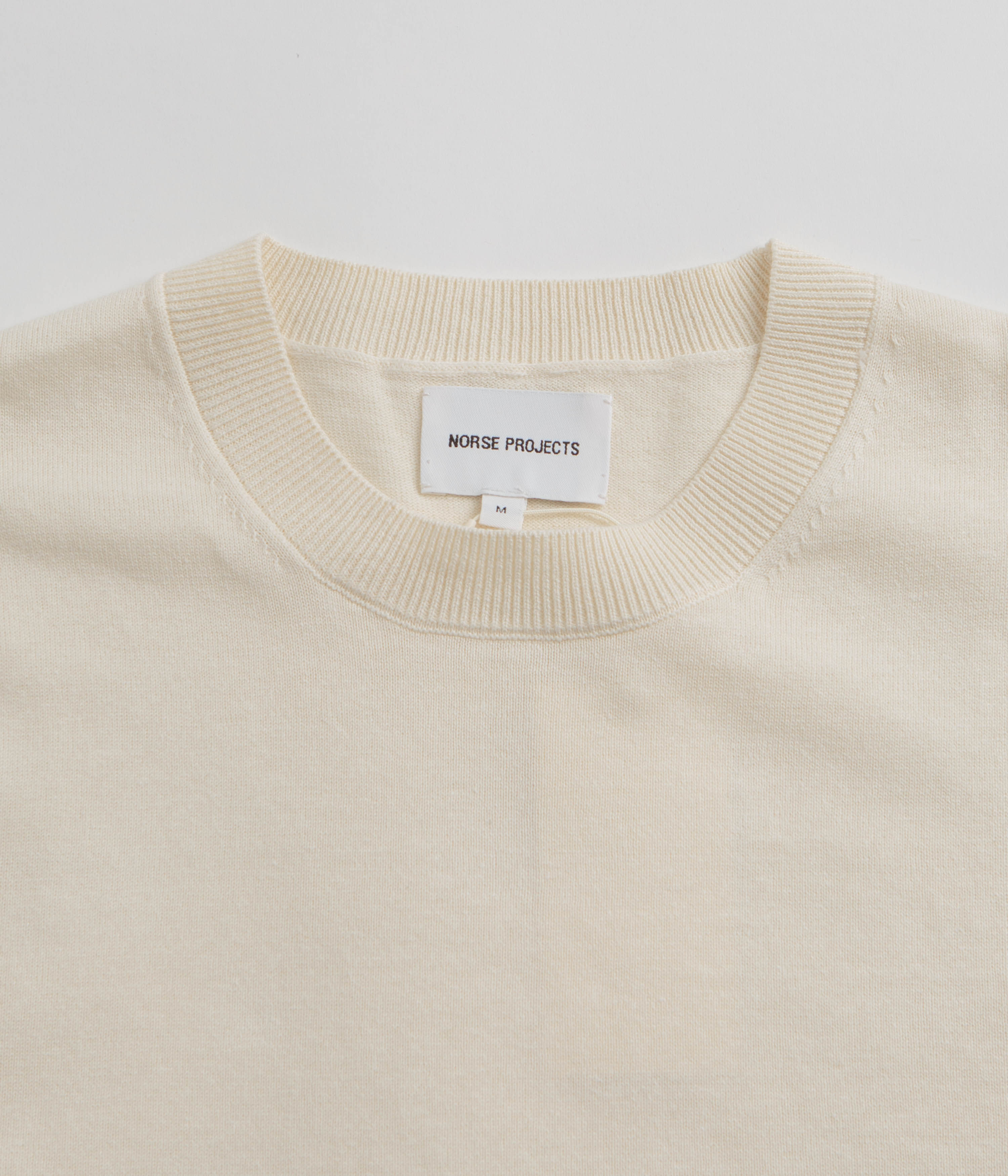 Norse Projects Rhys Cotton Linen T-Shirt - Kit White