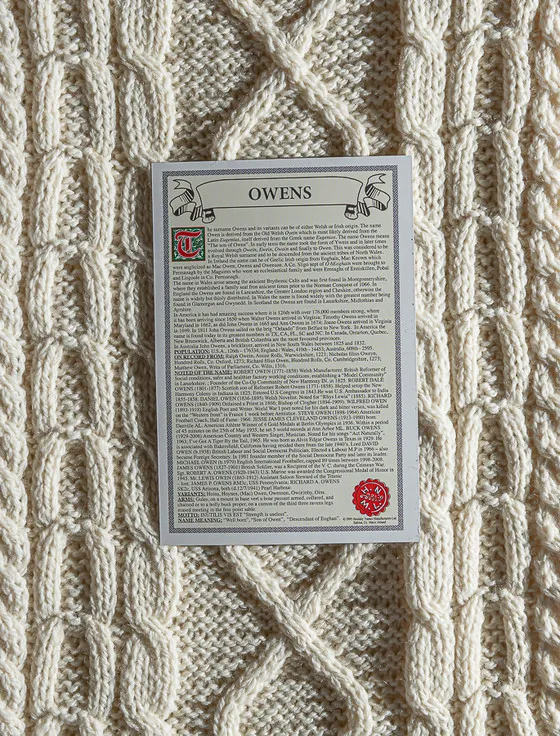 Owens Clan Scarf