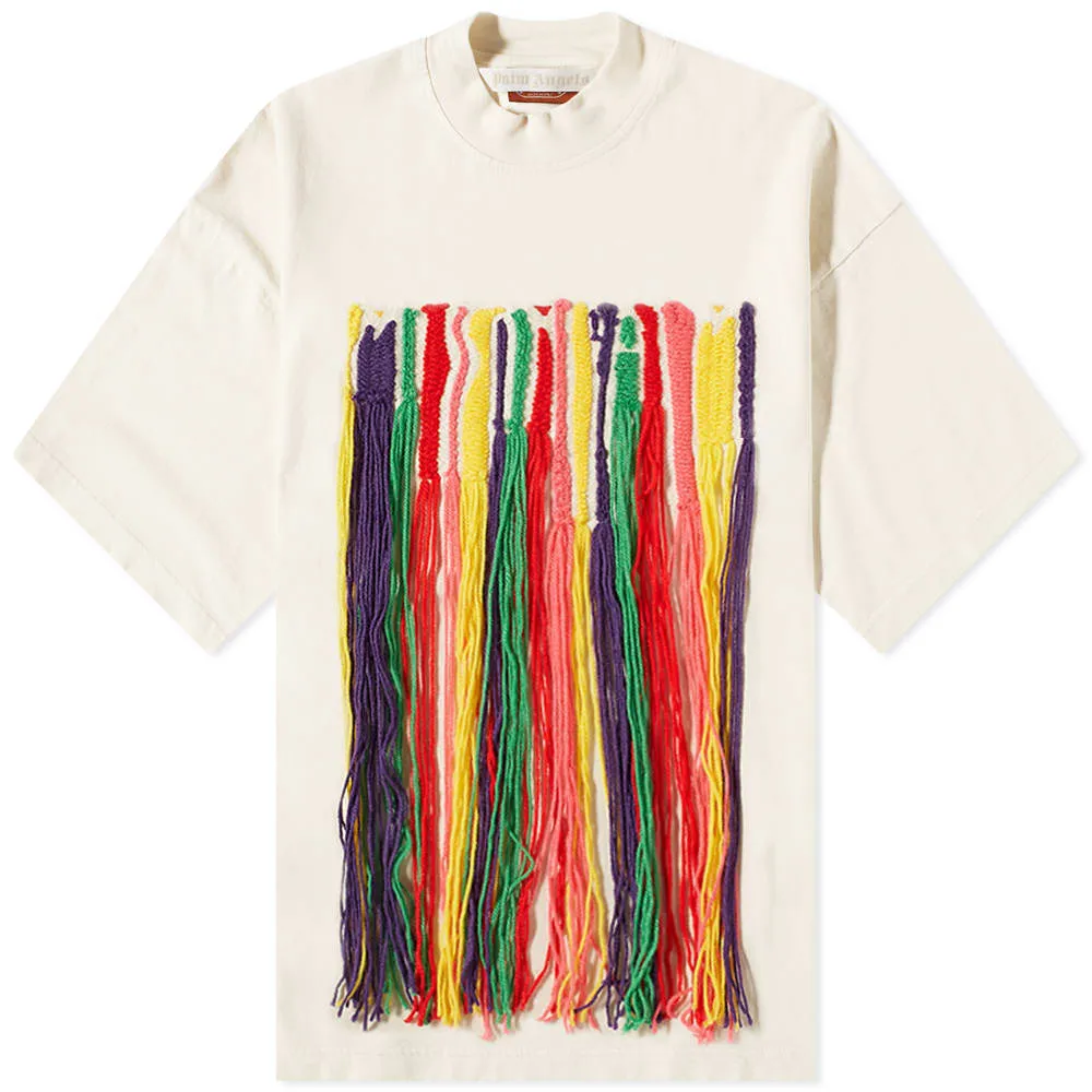 Palm Angels x Missoni Melting Logo Loose T-ShirtOff White