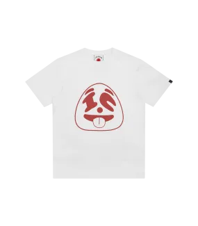 PANDA FACE T-SHIRT - WHITE