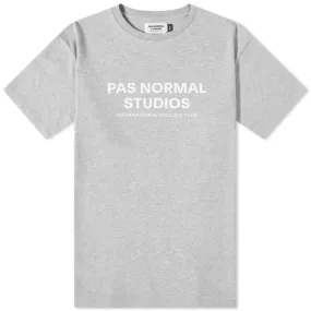 Pas Normal Logo T-ShirtGrey & White