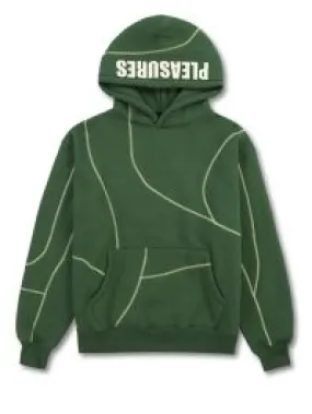 Pleasures Vein Hoody - Green