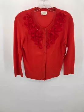 Pre-Owned Kate Spade Orange Size Small Cardigan Sweater