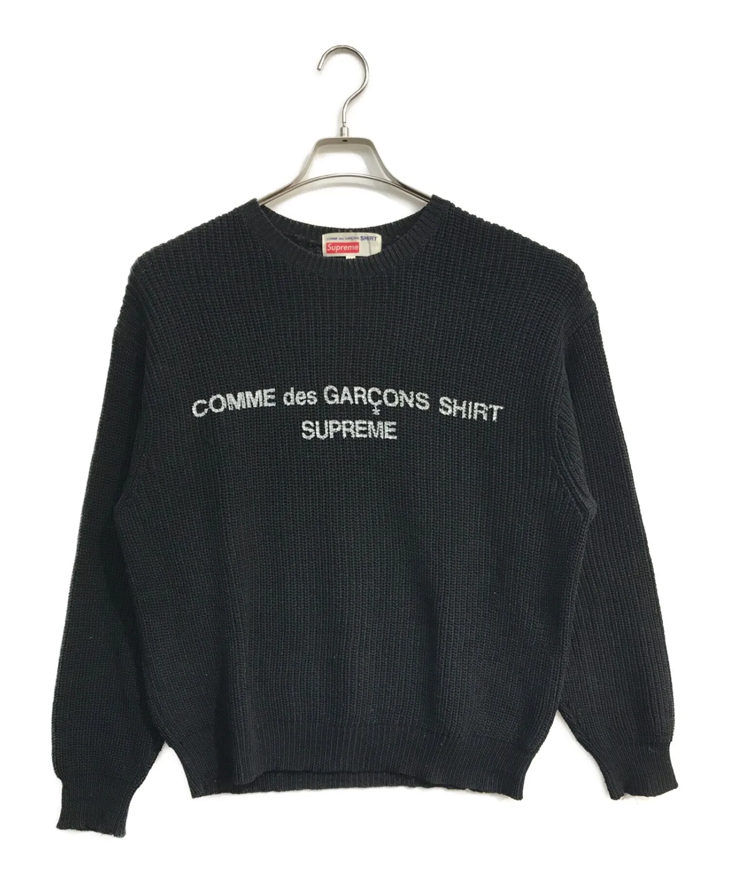 [Pre-owned] Supreme × COMME des GARCONS SHIRT Logo Paint Crew Neck Sweater