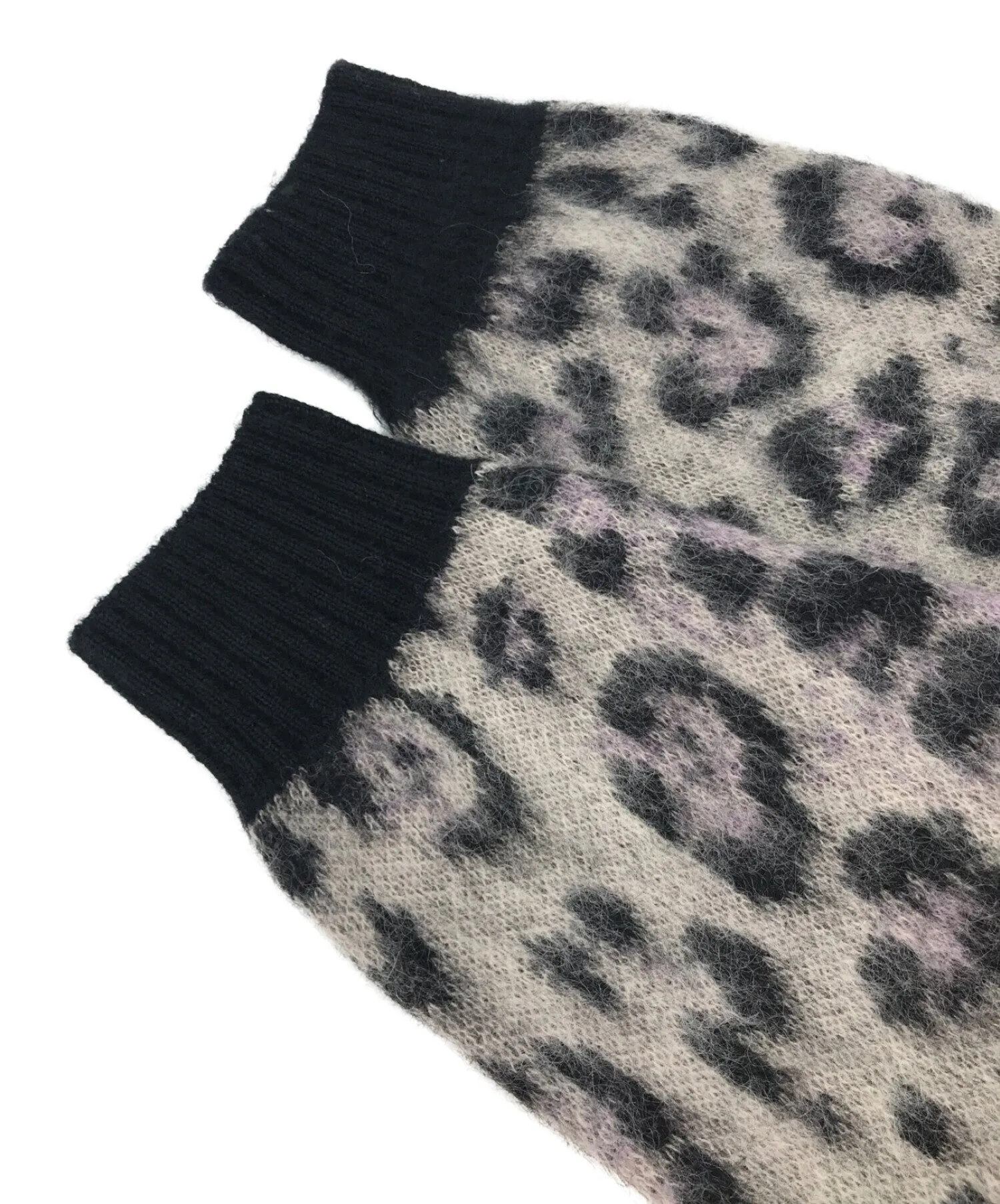 [Pre-owned] WACKO MARIA Leopard Mohair Sweater