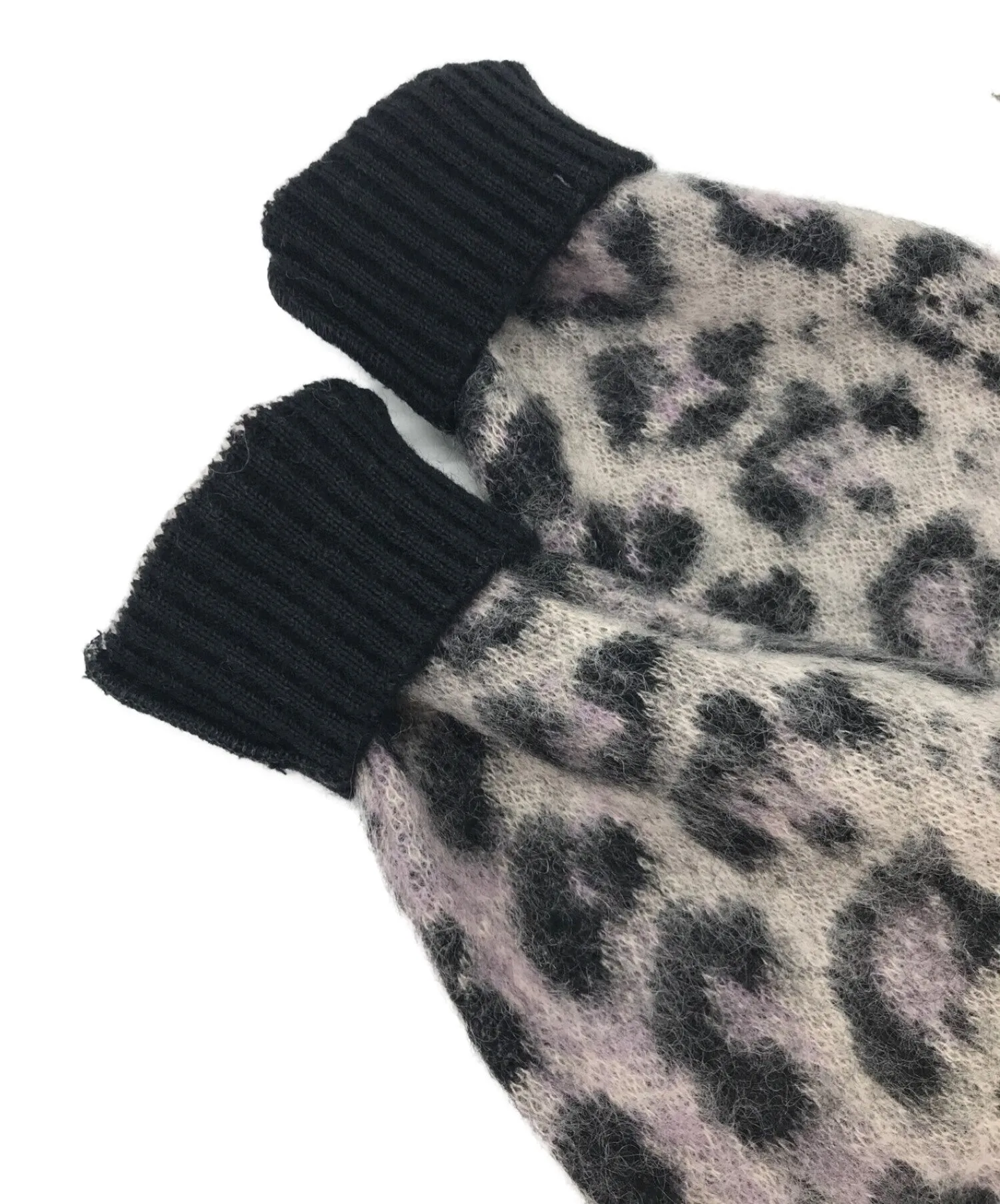 [Pre-owned] WACKO MARIA Leopard Mohair Sweater