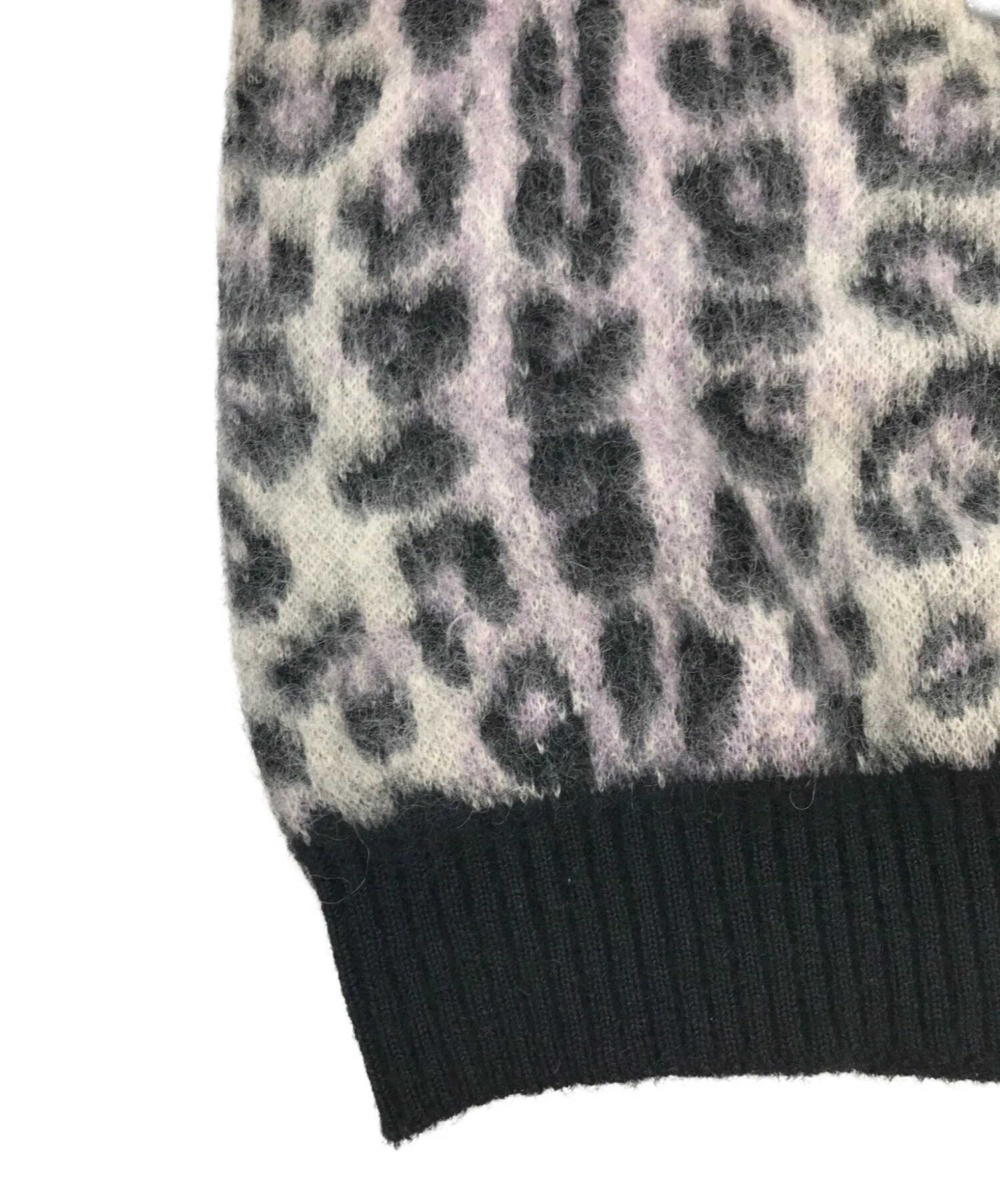 [Pre-owned] WACKO MARIA Leopard Mohair Sweater