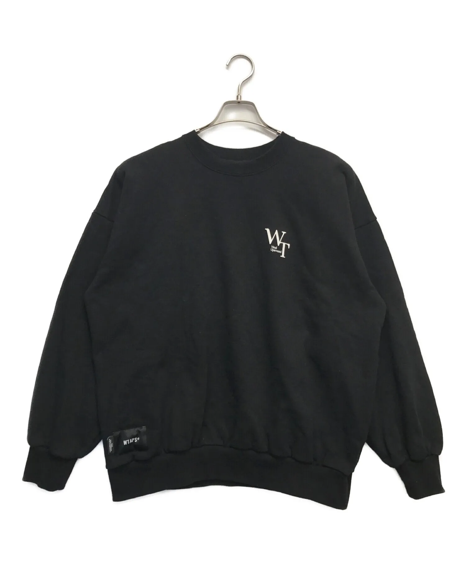 [Pre-owned] WTAPS  LOCKS SWEATER Back Logo Sweatshirt 222ATDT-CPM02S