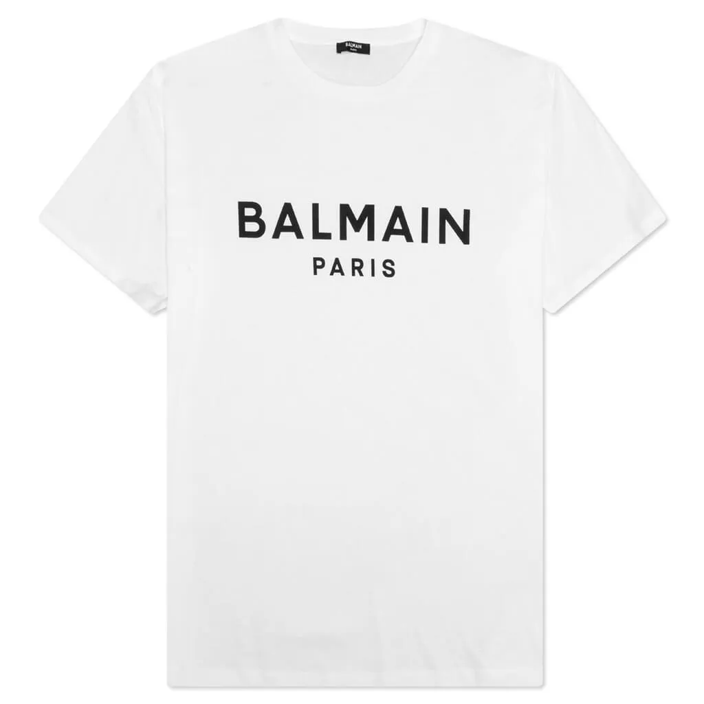 Printed T-Shirt - Black/White