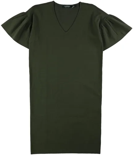 Ralph Lauren Womens Short Sleeve Sweater Dress