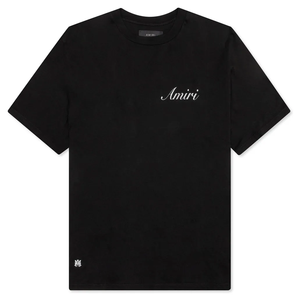 Script Logo Tee - Black