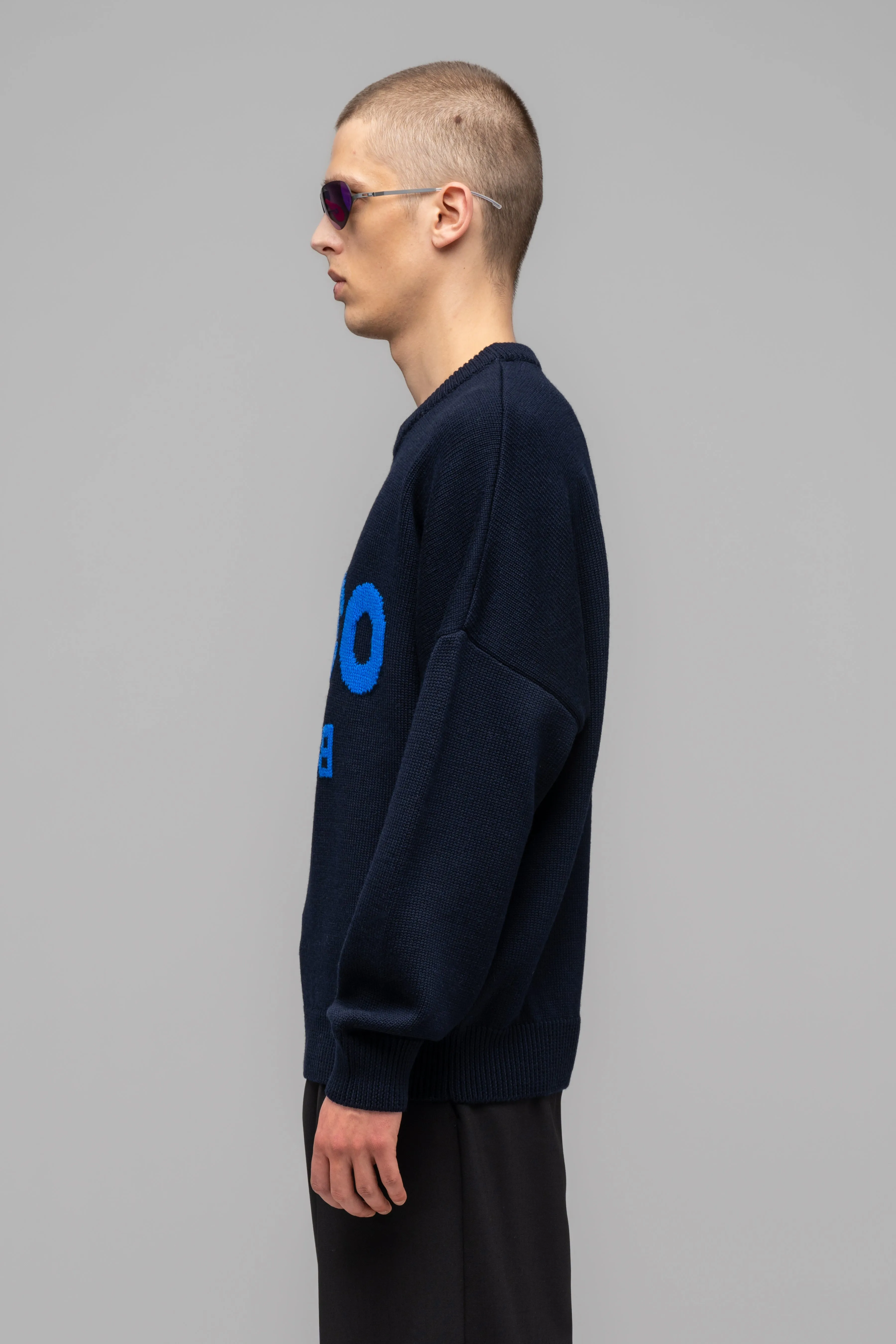 SELFIE SWEATER DARK BLUE