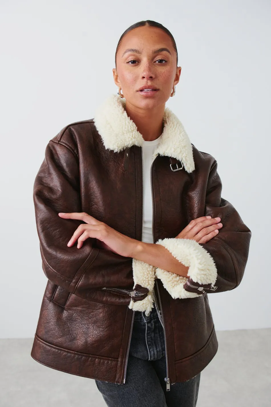 Shearling jacket