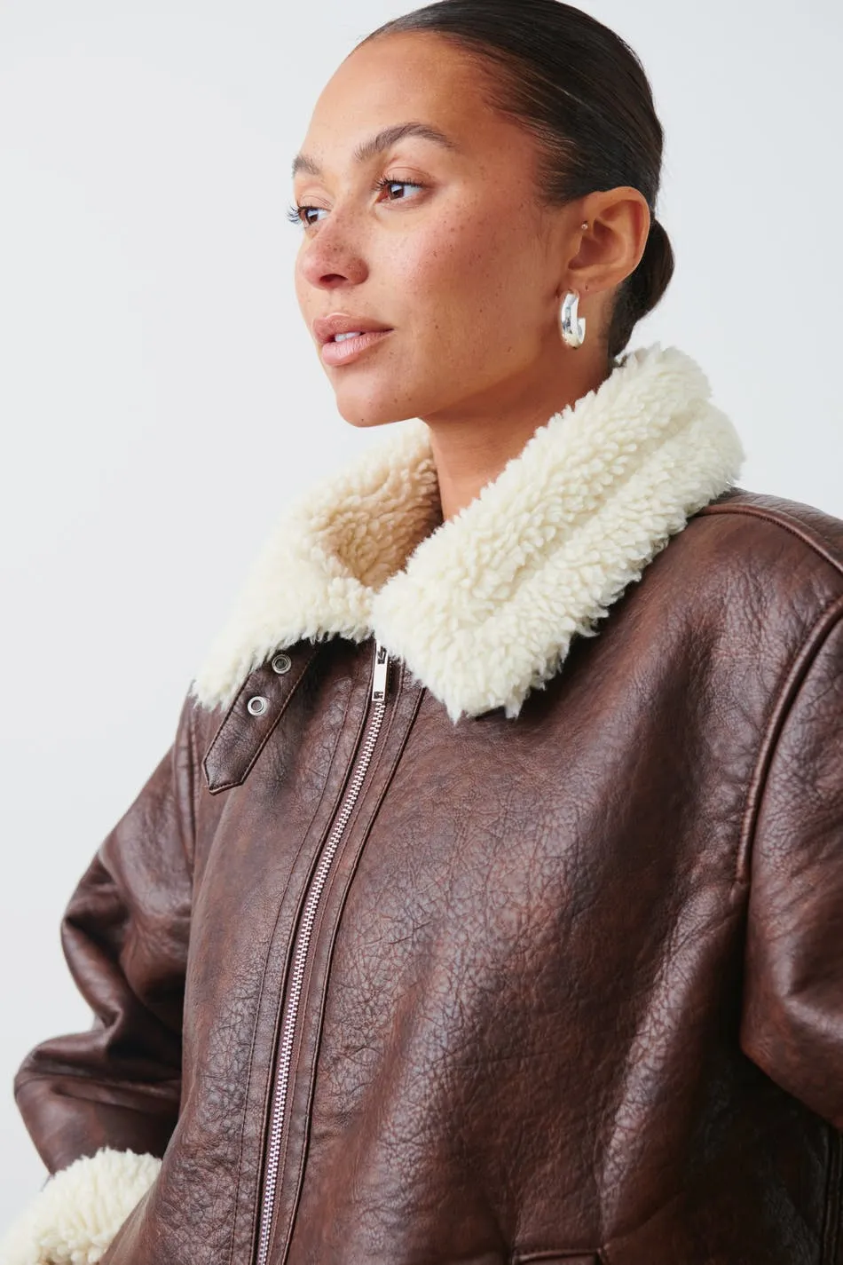 Shearling jacket