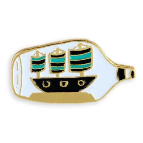 Ship in a Bottle Pin