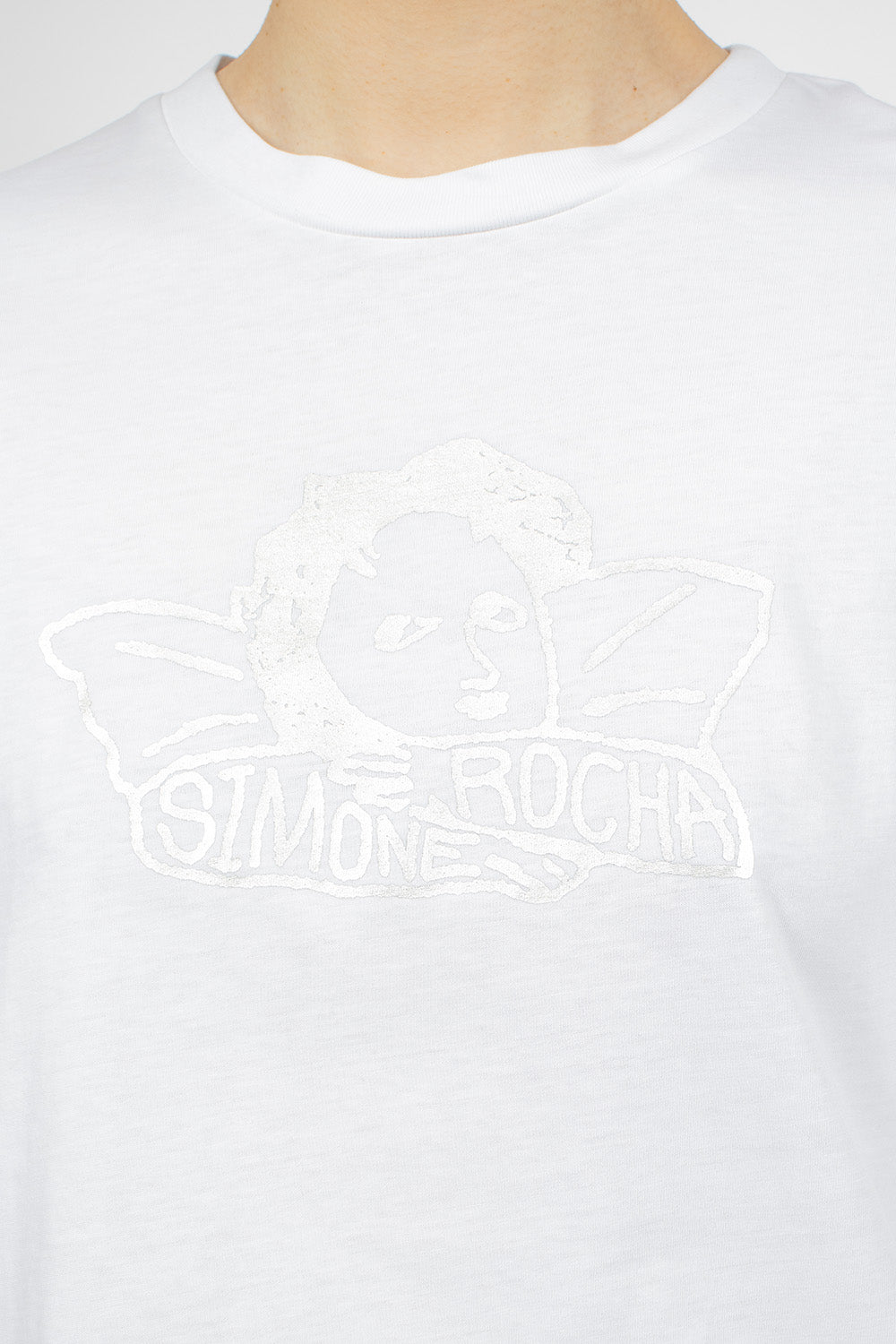 Short Sleeve T-Shirt Angel Baby Print