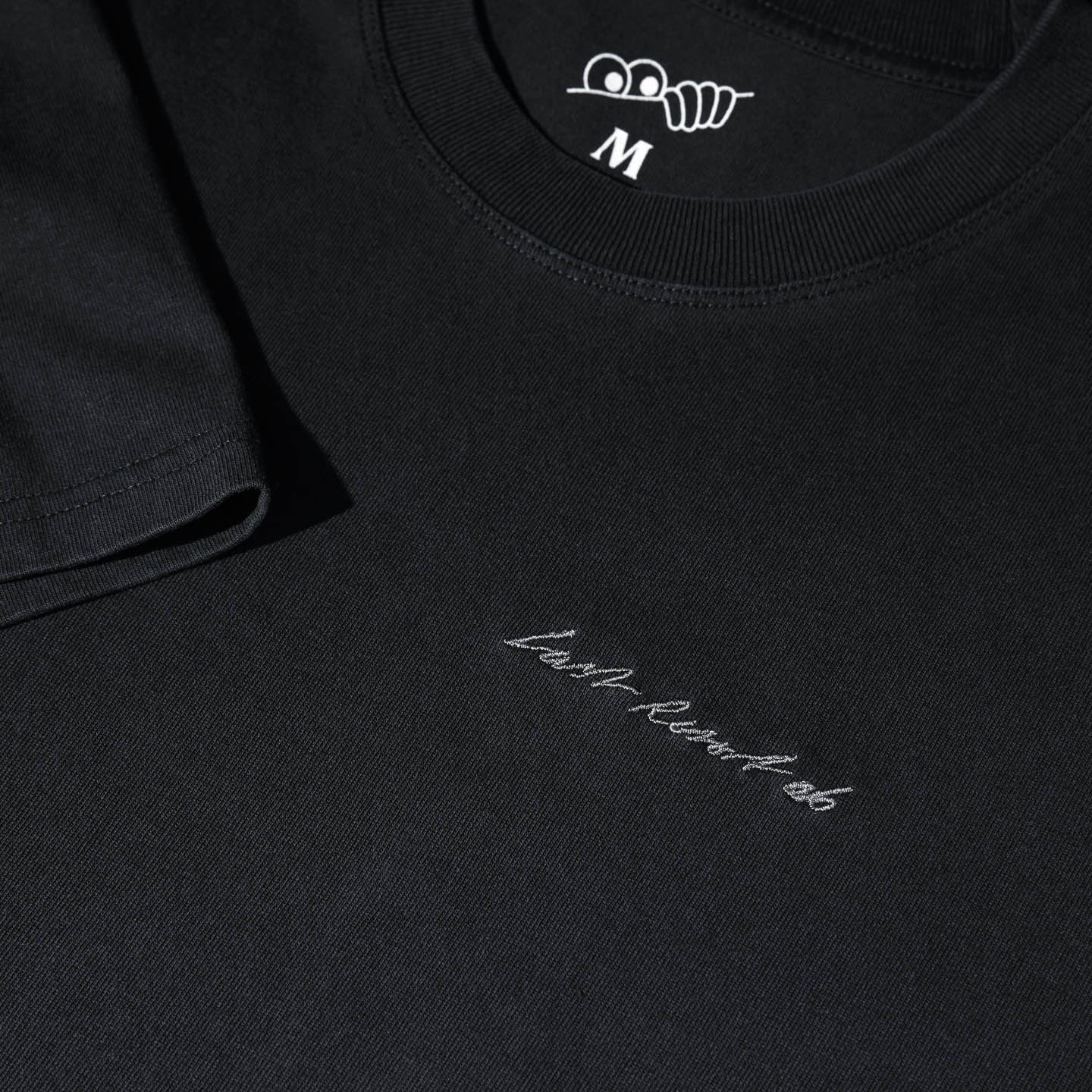 Signature SS Tee (Washed Black)