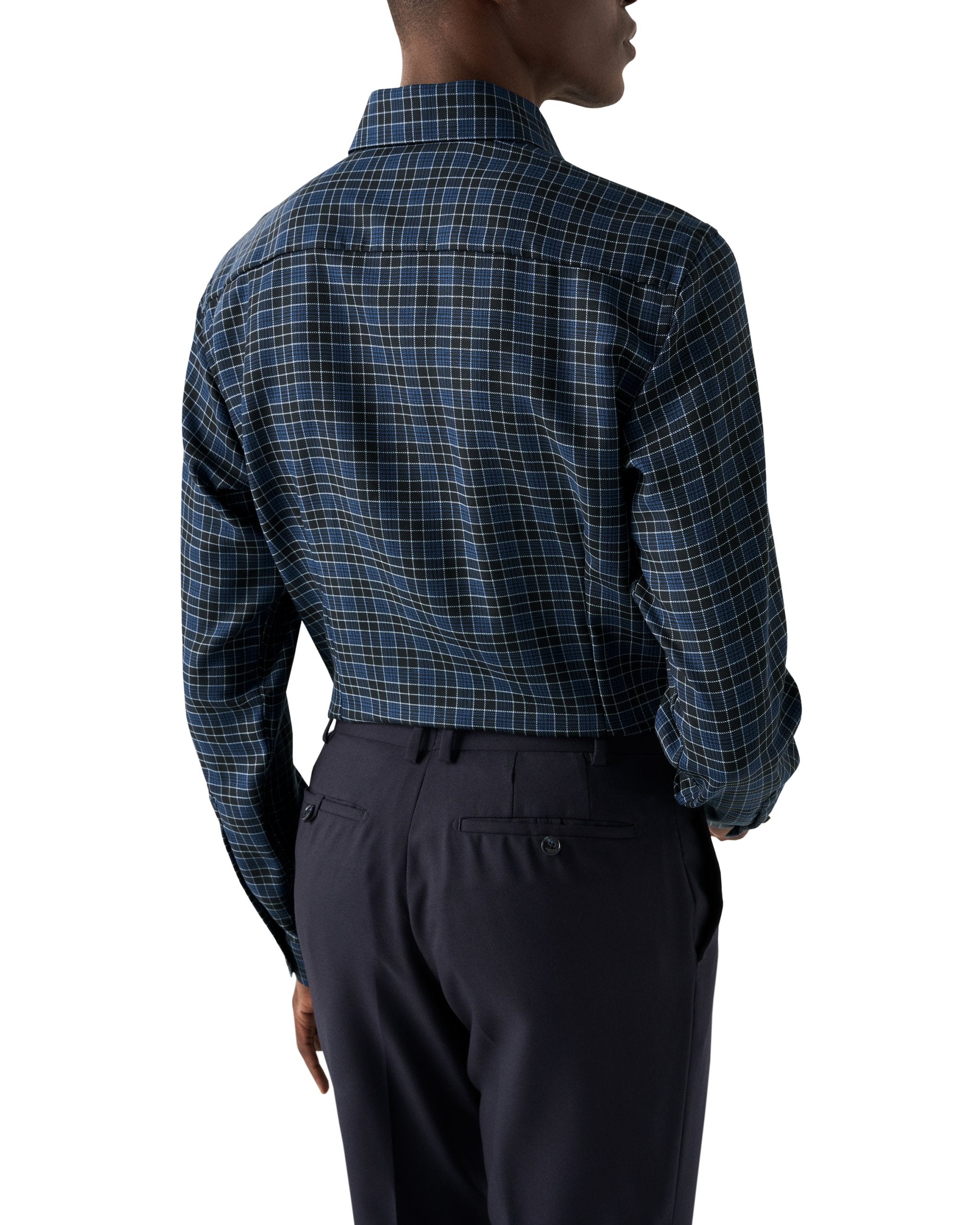 Slim Fit - Check Merino Wool Shirt