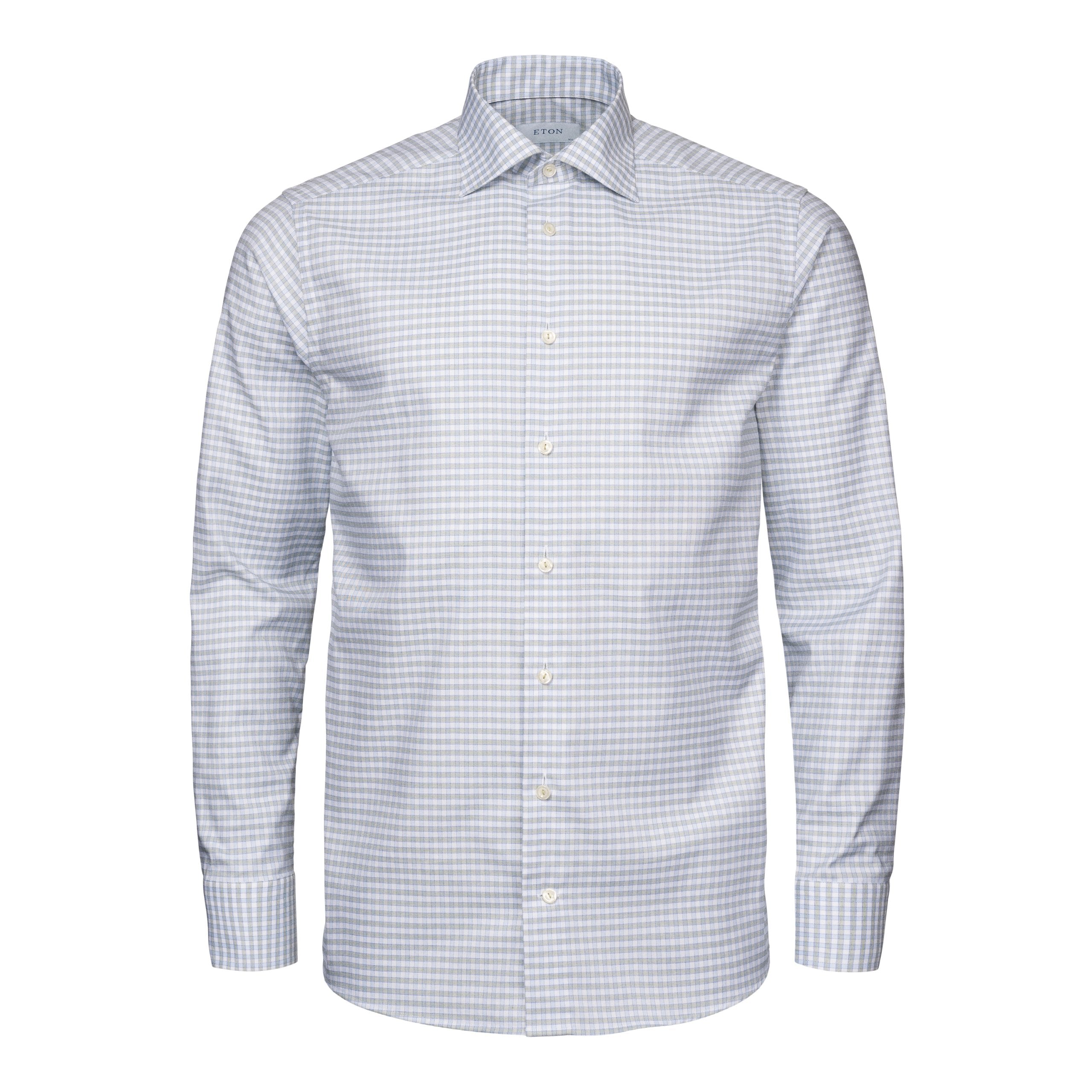 Slim Fit - Checked Twill Shirt