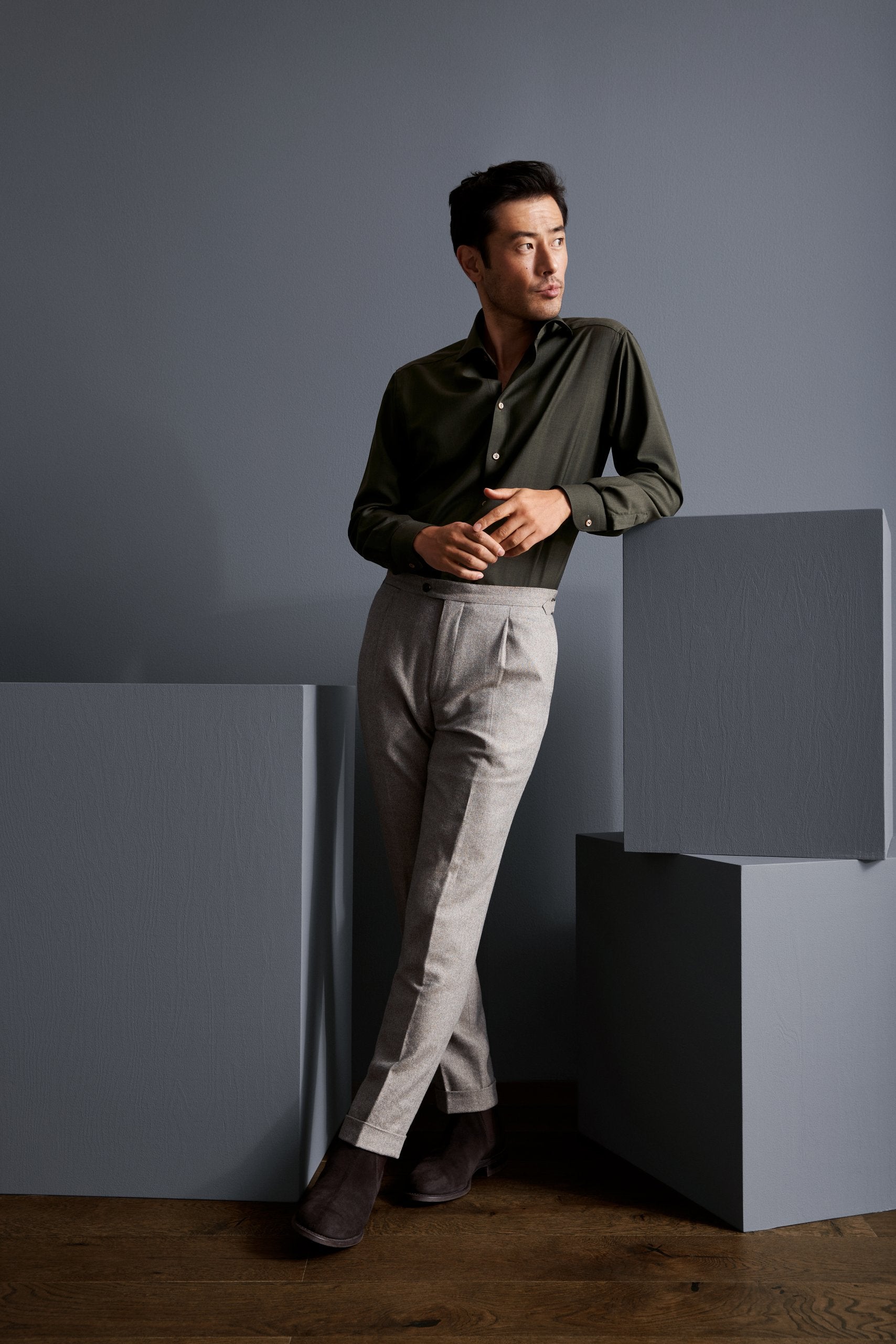 Slim Fit - Merino Wool Shirt