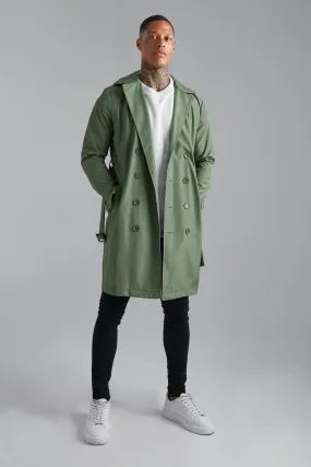 Smart Double Breasted Trench Coat | boohooMAN UK