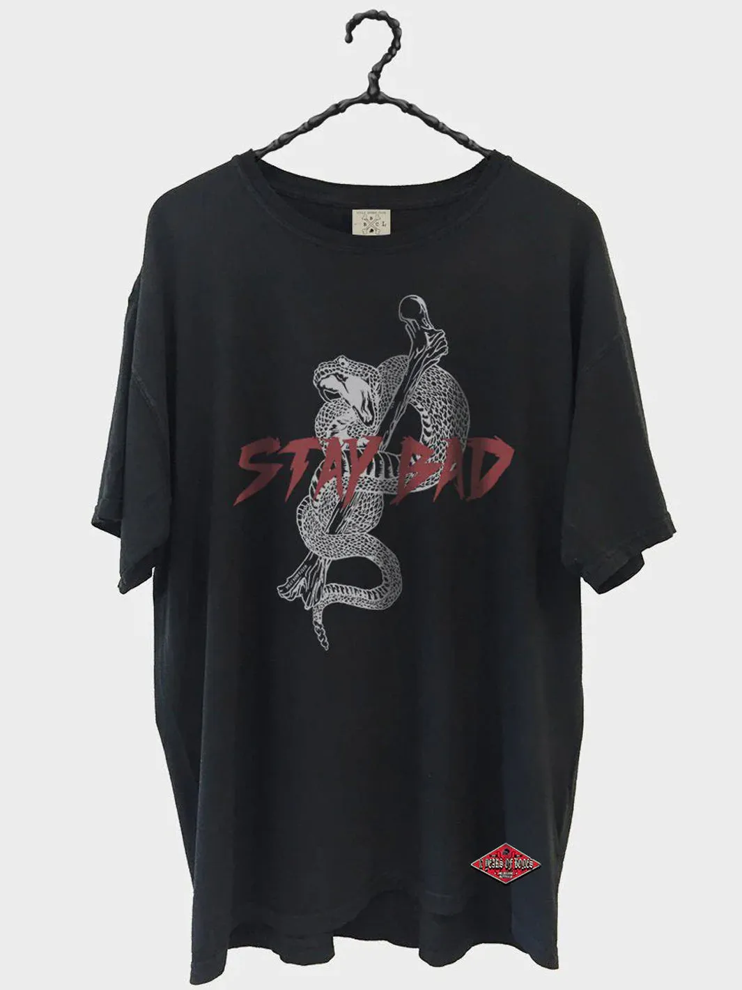 STAY BAD TEE - VINTAGE BLACK