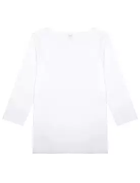 Sunspel Boat Neck T-Shirt White