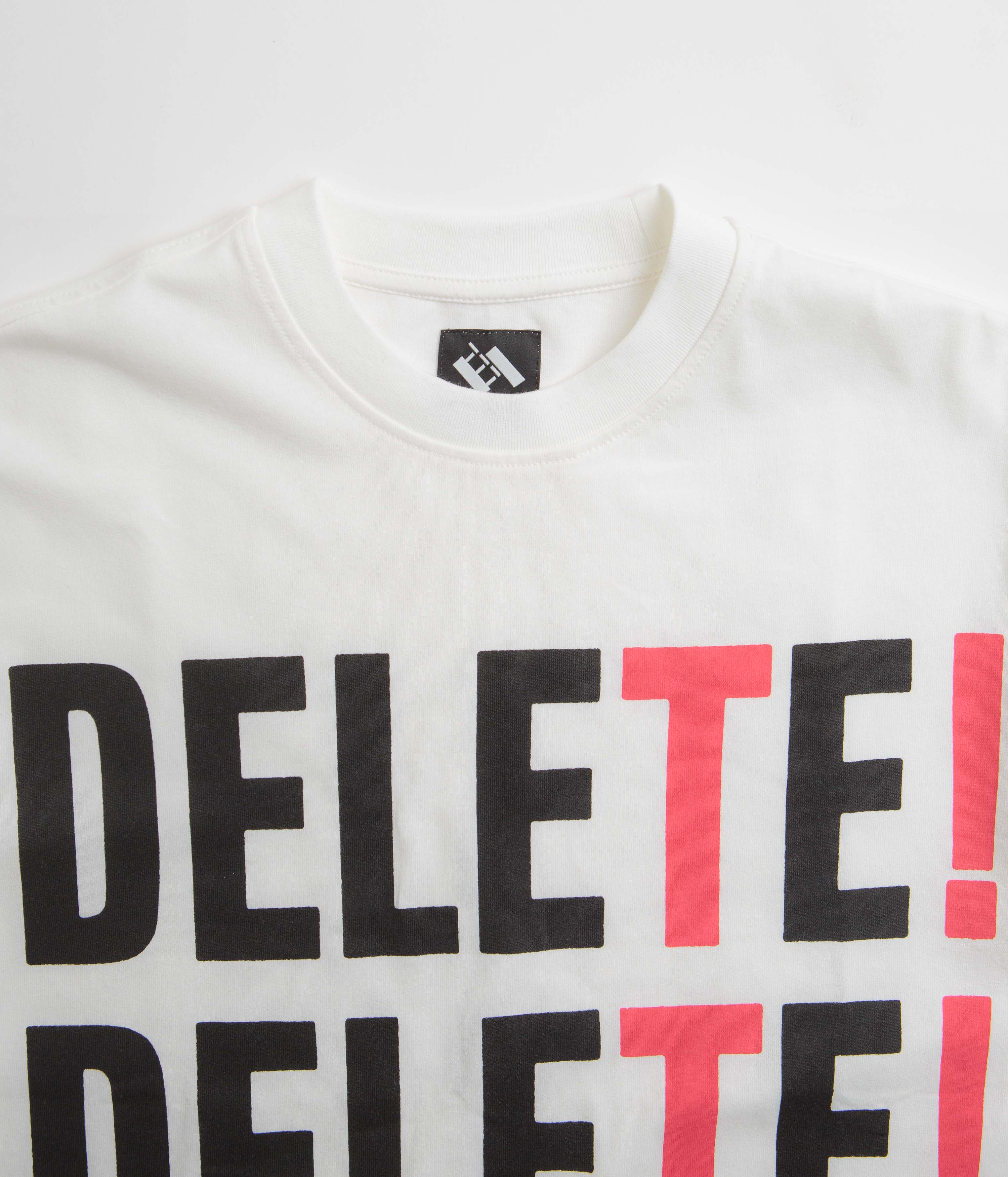 The Trilogy Tapes Delete T-Shirt - White