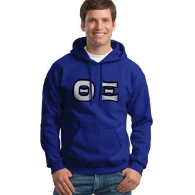 Theta Xi Hanes 10oz. Hoodie - Hanes F170 - TWILL