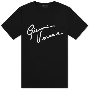 Versace Signature Logo T-ShirtBlack & White