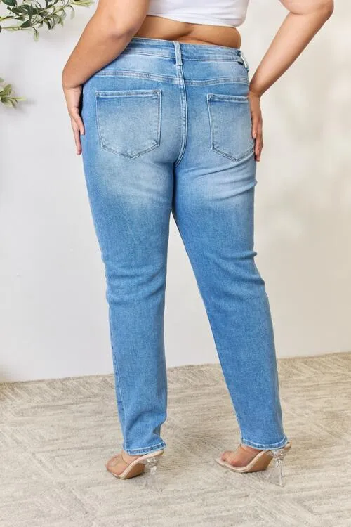 Vivian Mid Rise Skinny Jeans