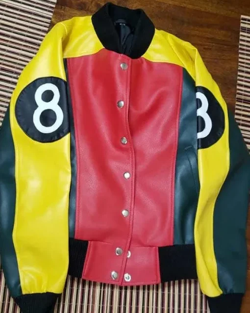 Womens 8 Ball Pool Bomber Jacket - William Jacket