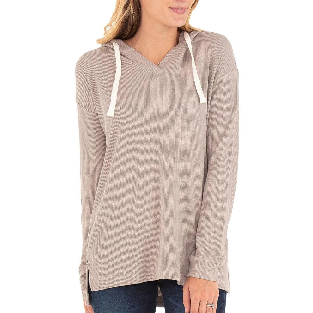 Women's Bamboo Waffle Hoody