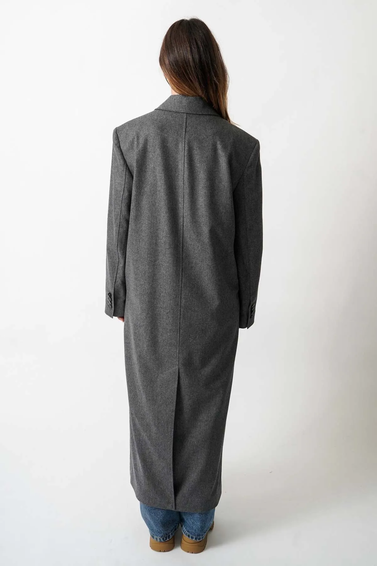 Zeno Coat - Dark Heather Grey