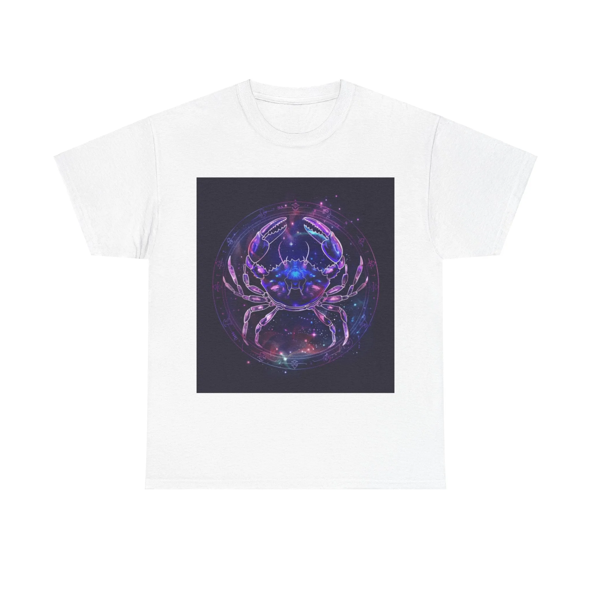 Zodiac Cancer Unisex Heavy Cotton Tee