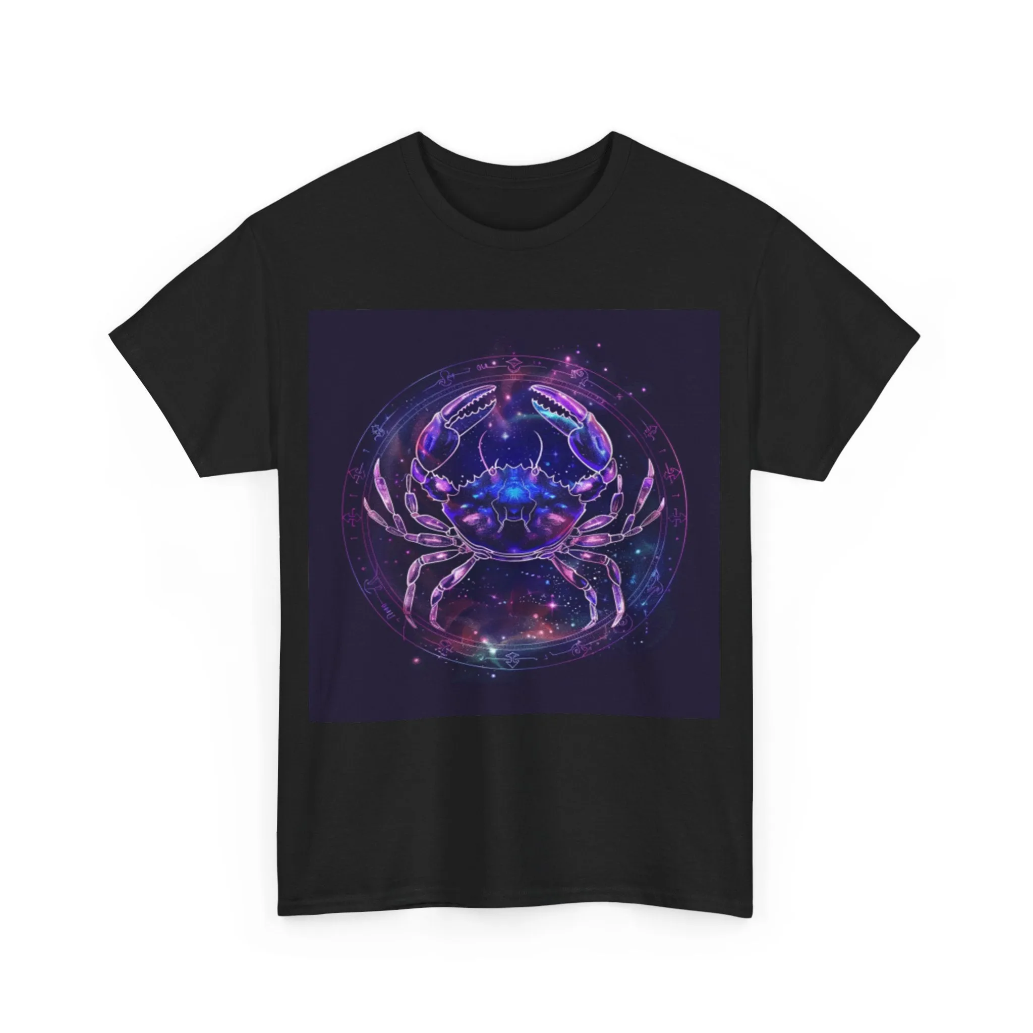 Zodiac Cancer Unisex Heavy Cotton Tee