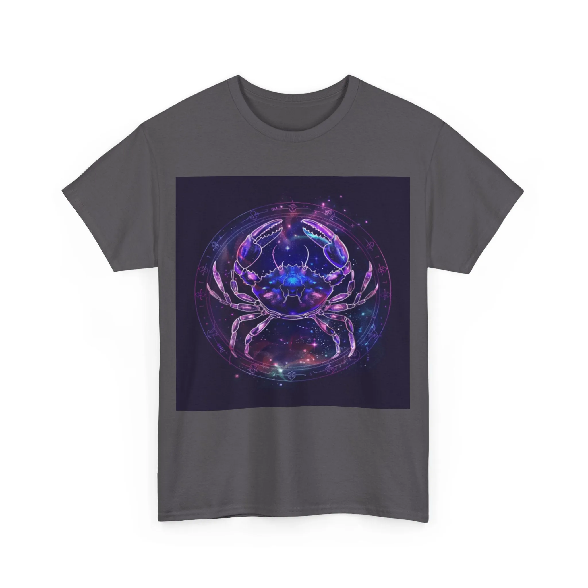 Zodiac Cancer Unisex Heavy Cotton Tee